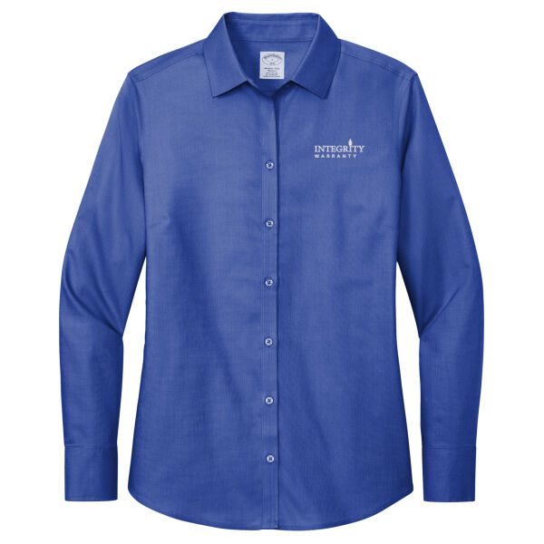 Brooks Brothers® Women’s Wrinkle-Free Stretch Nailhead Shirt (BB18003) Thumbnail