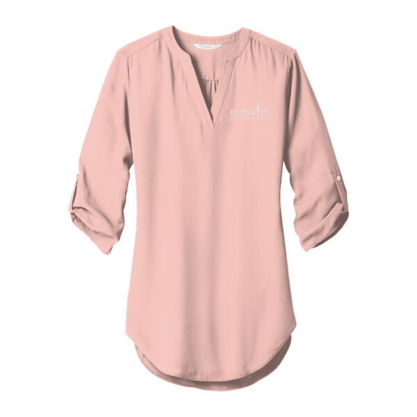 Port Authority ® Ladies 3/4-Sleeve Tunic Blouse (LW701) Thumbnail