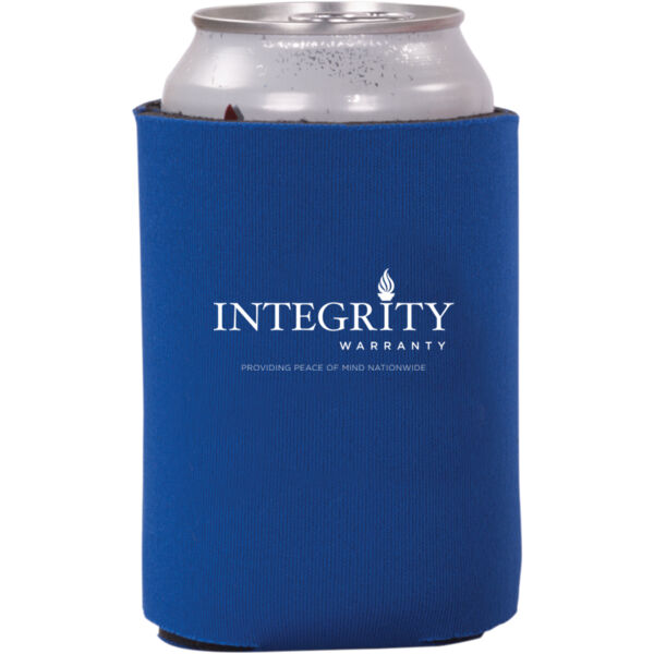 Collapsible Foam Can Cooler Holder - 2 Sides Thumbnail